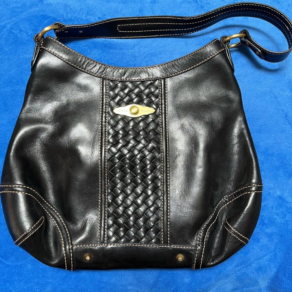 Elliott Lucca Brown Leather Shoulder Bag
